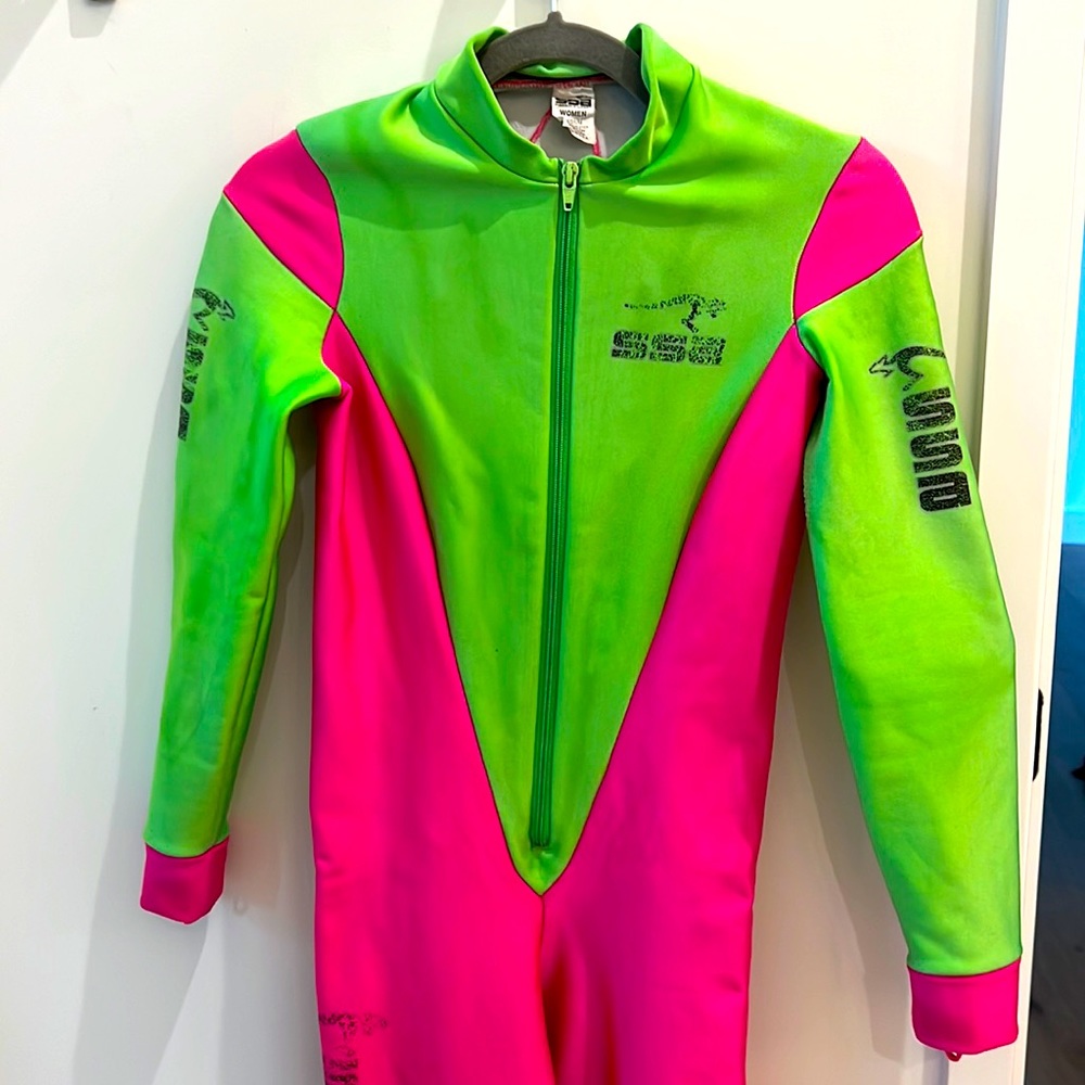 1980s Vintage Ski Suit